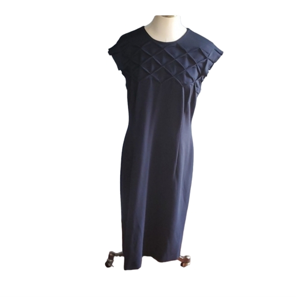 Escada bluevintage blue dress size 44 us 14